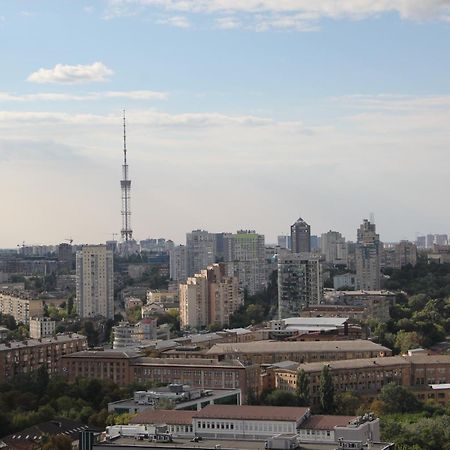 Luxurious Apartment With Panoramic View In The Historic Center Kiev Luaran gambar